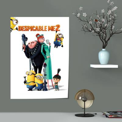 پوستر سیلک despicable me family