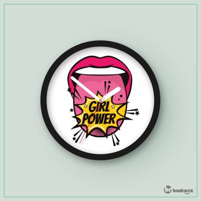 ساعت دیواری  Girl Power1