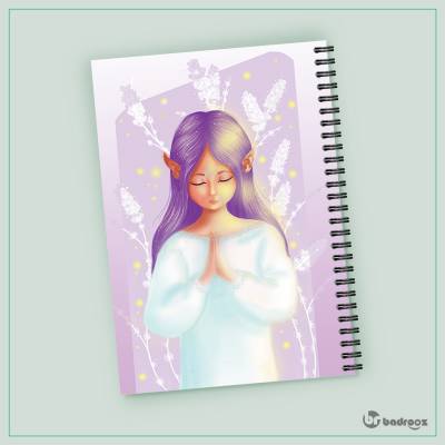 دفتر یادداشت lavender