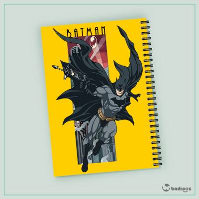 دفتر یادداشت batman action