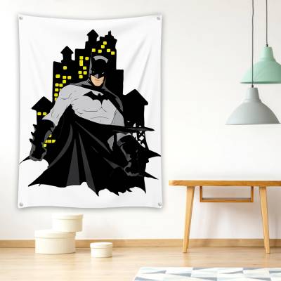 دراپ بنر batman Illustration