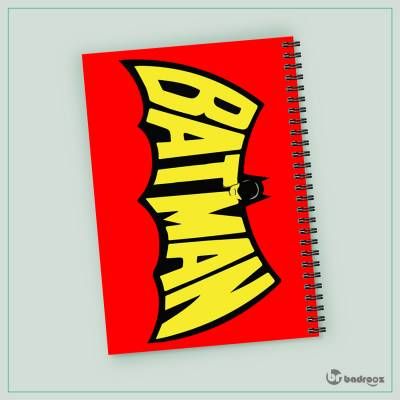 دفتر یادداشت BATMAN NAME AND LOGO