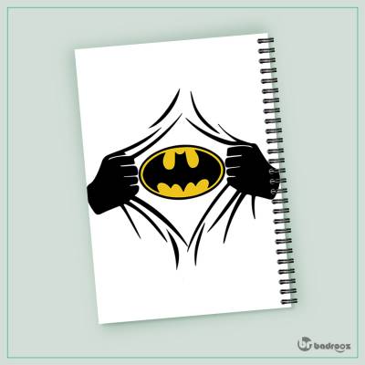 دفتر یادداشت batman-logo