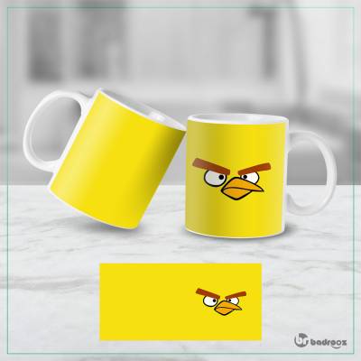 ماگ  yellow angry bird