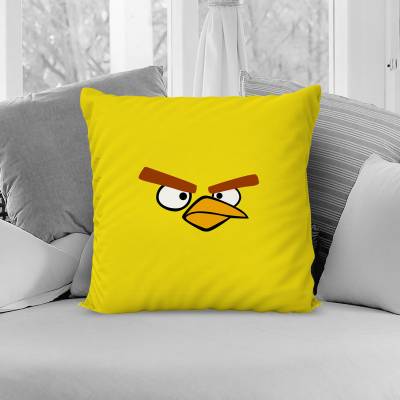 کوسن  yellow angry bird