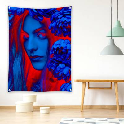 دراپ بنر metal red