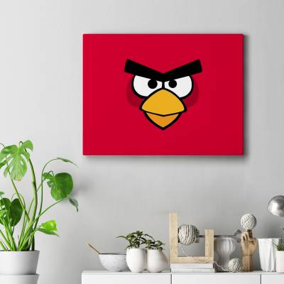 قاب کنواس red angry bird