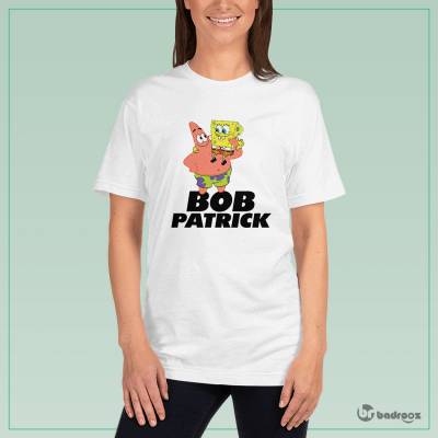 تی شرت زنانه Sponge Bob and Patrick