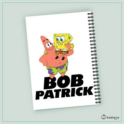 دفتر یادداشت Sponge Bob and Patrick