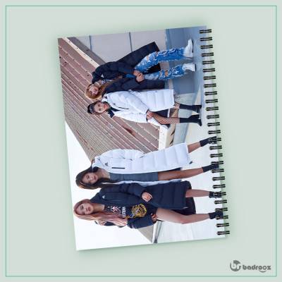 دفتر یادداشت blackpink x adidas