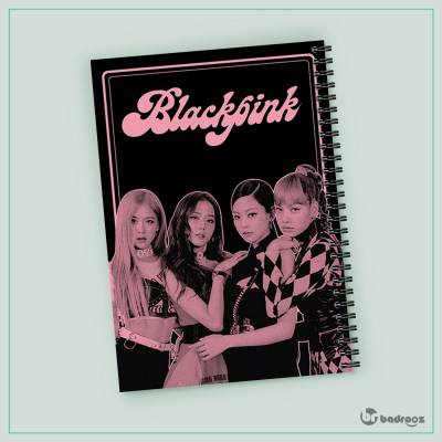دفتر یادداشت Black Pink