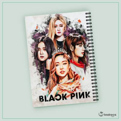 دفتر یادداشت Black Pink