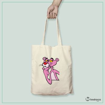 کیف خرید کتان pink Panther