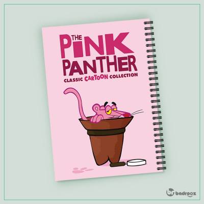 دفتر یادداشت pink Panther-cartoon