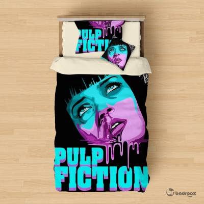 روتختی چاپی تک نفره pulp fiction2