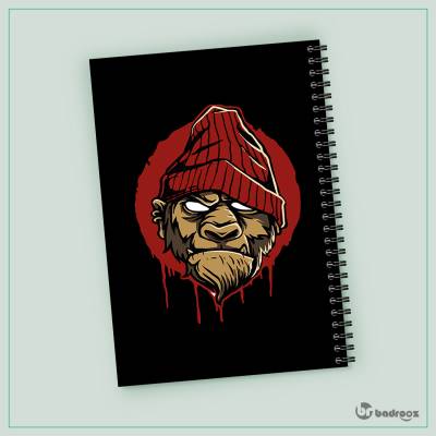 دفتر یادداشت Red-Monkey