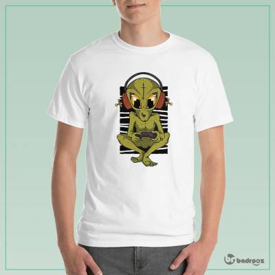 تی شرت مردانه Alien player