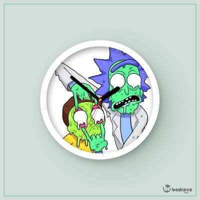 ساعت دیواری  Rick and Morty