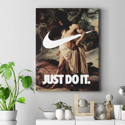 قاب کنواس just do it 3