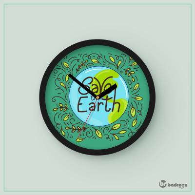 ساعت دیواری  save-the-earth