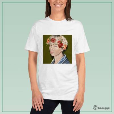 تی شرت زنانه Min Yoongi_ Flower child 