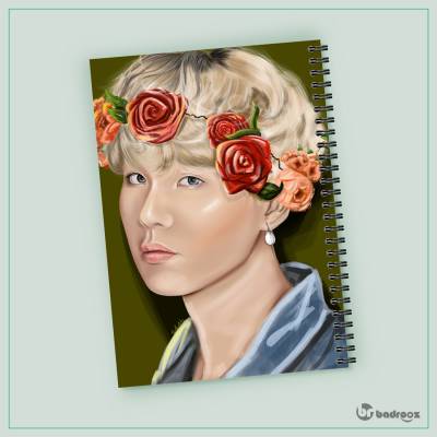 دفتر یادداشت Min Yoongi_ Flower child 