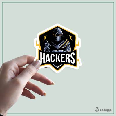 استیکر HACKER MAN2