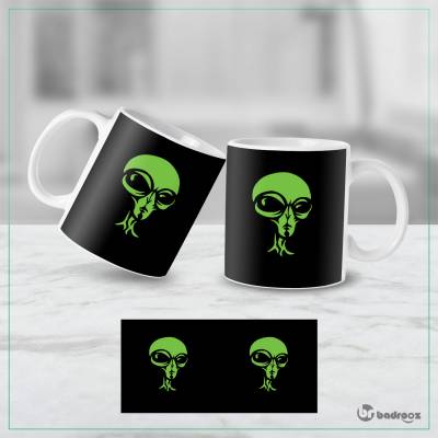 ماگ  Alien-face
