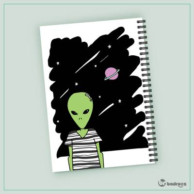 دفتر یادداشت ALIEN-FANTEZY