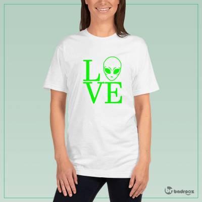 تی شرت زنانه ALIEN-LOVE