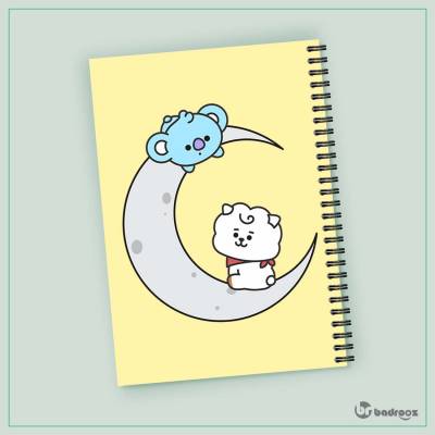 دفتر یادداشت BT21 MOON B