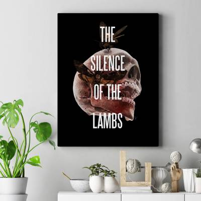 قاب کنواس silence lamb 5