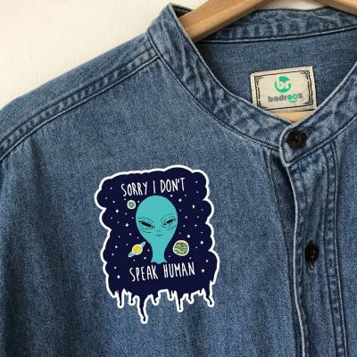 پچ حرارتی  alien-speak human
