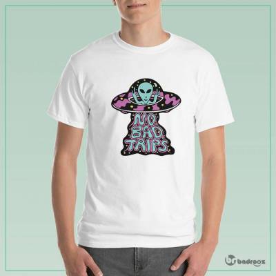تی شرت مردانه No bad trips-ALIEN