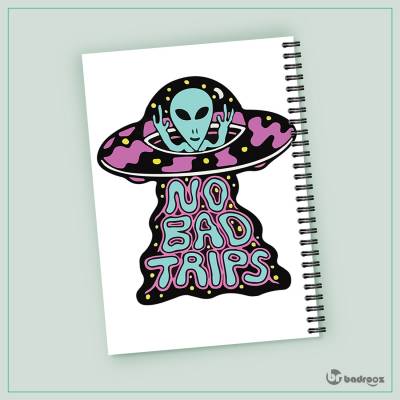 دفتر یادداشت No bad trips-ALIEN