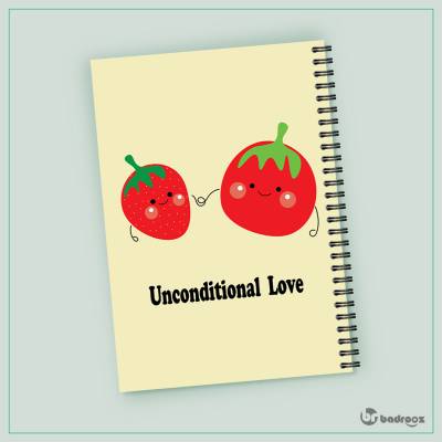 دفتر یادداشت unconditional love