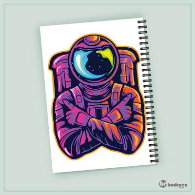 دفتر یادداشت spaceman fan