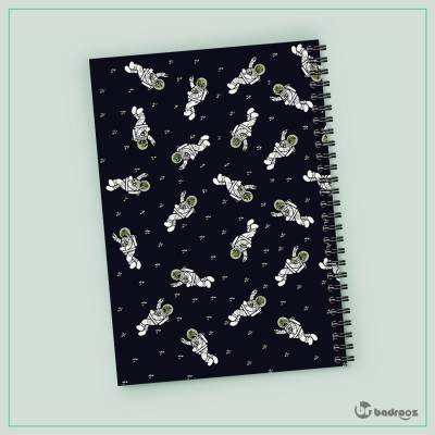 دفتر یادداشت SPACEMAN PATTERN