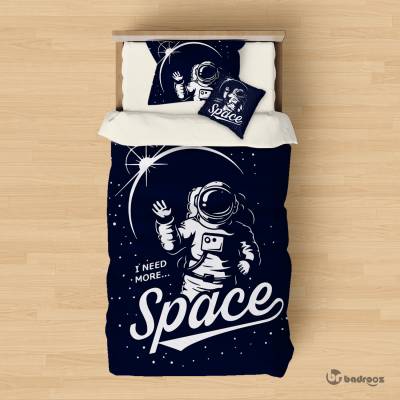 روتختی چاپی تک نفره spaceman-need more space