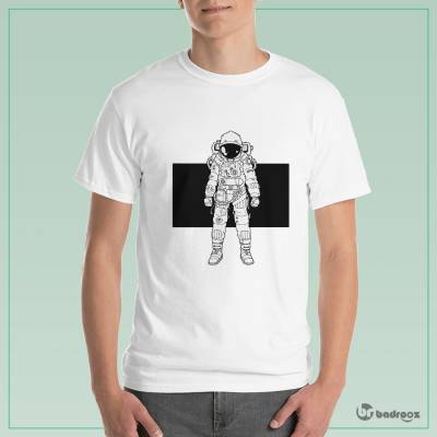 تی شرت مردانه فضانورد