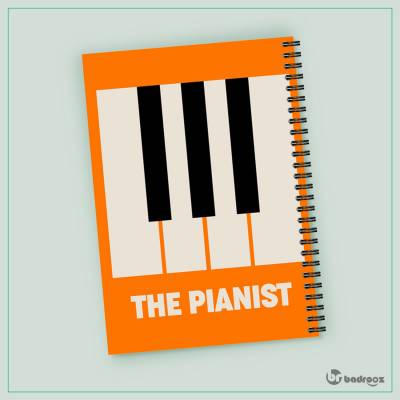 دفتر یادداشت  orange pianist 11