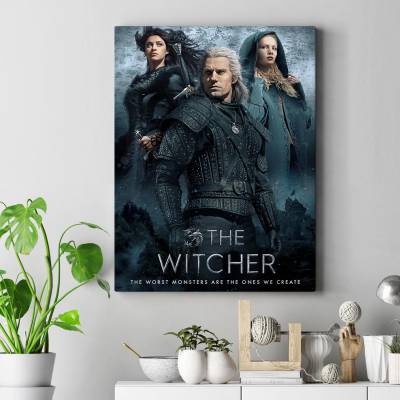 قاب کنواس witcher