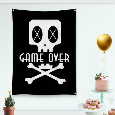 دراپ بنر game over