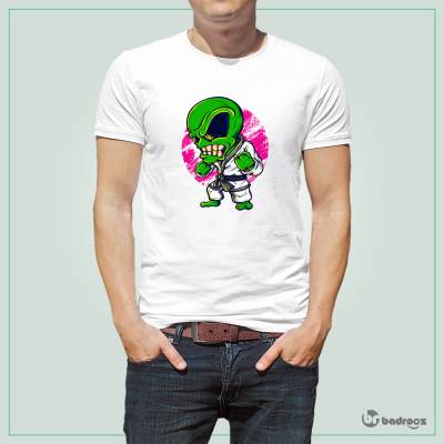 تی شرت اسپرت Karate alien