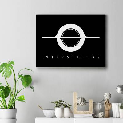 قاب کنواس Interstellar black