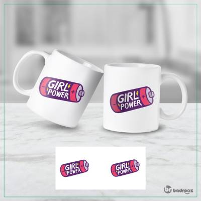 ماگ  girl power2