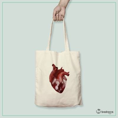 کیف خرید کتان my heart