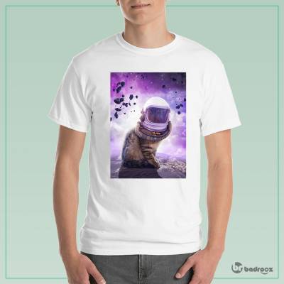 تی شرت مردانه catstronaut