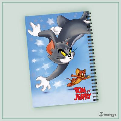 دفتر یادداشت tom and jerry