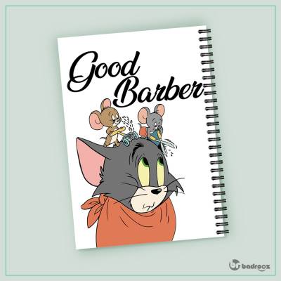 دفتر یادداشت tom and jerry-barber
